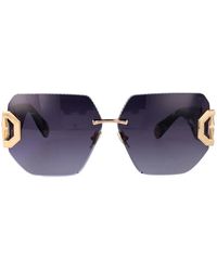 Philipp Plein - Rose Acetate+Metal Sunglasses - Lyst