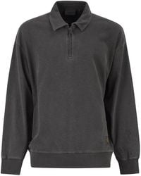 Carhartt - Faded Cotton Half-Zip Sweatshirt - Lyst
