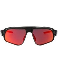Nike - W/ Mirror Matte Anthracite Acetate Sunglasses - Lyst