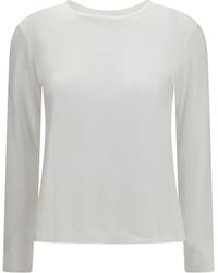 Max Mara - 'S Maxmara Fumetto Embroidered Logo T-Shirt - Lyst