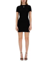 Palm Angels - Elegant Logo Dress - Lyst