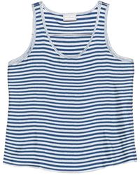 Pierre Louis Mascia - Striped Silk Top - Lyst