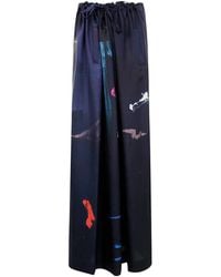 Daniela Gregis - Tognon Wide Leg Trousers - Lyst