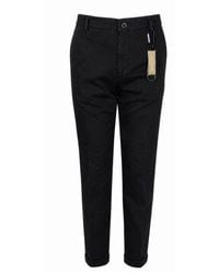 Manuel Ritz - Cotton Elastane Trousers - Lyst