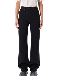 Balenciaga - Straight Fit Tailored Wool Pants - Lyst