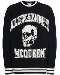 McQueen - Varsity Sweater - Lyst