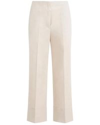 Theory - Classic Cotton Pants - Lyst