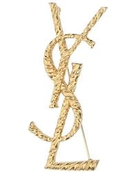 Saint Laurent - Cassandre Brooche - Lyst