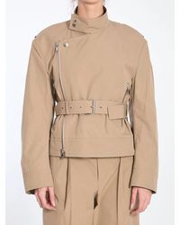 Bottega Veneta - Jacket With Belt - Lyst