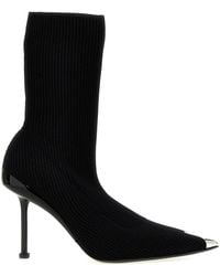 McQueen - 'Slash' Ankle Boots - Lyst