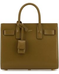 Saint Laurent - Bea Leather Tote Bag - Lyst