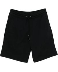 Maison Kitsuné - Cotton Shorts - Lyst