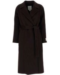 Calvin Klein - Classic Df Wool Wrap Coat - Lyst