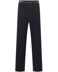 CASABLANCA - Virgin Wool Trousers - Lyst