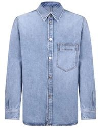 Givenchy - Button-Down Shirt With Patch Pocket - Lyst