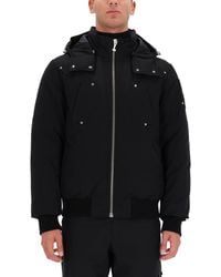 Moose Knuckles - Sleek Detachable Hood Nylon-Blend Sports Jacket - Lyst