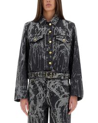 Ganni - Heavy Denim Jacket - Lyst