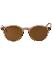 Giorgio Armani - Transparent Acetate Sunglasses - Lyst