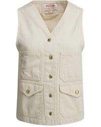Filson - "Archive Cruiser" Sleeveless Jacket - Lyst