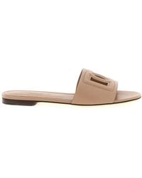 Dolce & Gabbana - Dolce & Gabbana 'Dg Millennials' Slides - Lyst