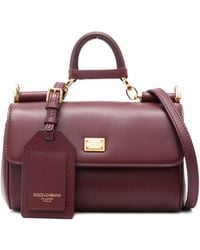 Dolce & Gabbana - My Sicily Mini Leather Handbag - Lyst