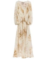 Semicouture - Veronica Long Dress - Lyst