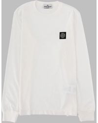 Stone Island - T-Shirt/M Lunga - Lyst
