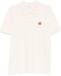 Maison Kitsuné - Maison Kitsuné Maison Kitsuné Fox Head Regular Polo - Lyst