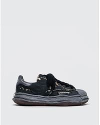 Maison Mihara Yasuhiro - Sneaker Blakey Low Ripping & Over Dyeing - Lyst