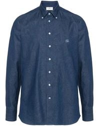 Etro - Cotton Roma Logo - Lyst