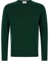 Ma'ry'ya - Crew-Neck Sweater With Slits - Lyst