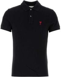 Ami Paris - Ami Piquet Polo Shirt - Lyst