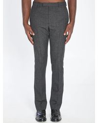 Gucci - Wool Mouliné Pant - Lyst