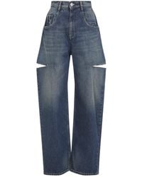 Maison Margiela - 5 Pockets Cotton Jeans - Lyst