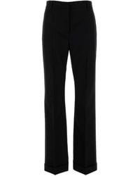 Prada - Gabardine Pant - Lyst
