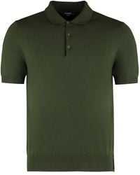 K-Way - Pleyne Knitted Cotton Polo Shirt - Lyst