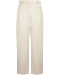Max Mara - S Max Mara Loose Polyester Pants - Lyst
