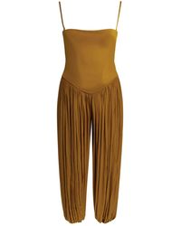 Zimmermann - "Luna" Jumpsuit With Corset - Lyst