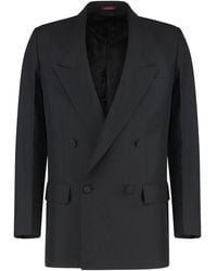 Gucci - Double-Breasted Wool Gabardine Jacket Suit & Dinner - Lyst