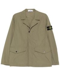 Stone Island - Micro Twill Blazer - Lyst