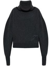 Jacquemus - Dark Virgin Wool La Maille Pallone Pullover - Lyst