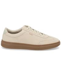 BOSS - Leather Sneaker - Lyst