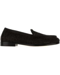 Bottega Veneta - Suede Slip-On Loafers - Lyst