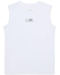 MM6 by Maison Margiela - Tops With Logo - Lyst