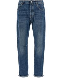 Brunello Cucinelli - 'Leisure Fit' Denim Jeans - Lyst