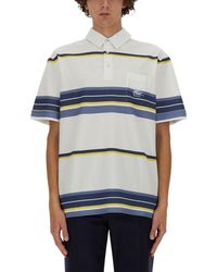 Etro - Polo Shirt With Pegasus Embroidery - Lyst
