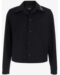 Amiri - Script Cotton Blouson - Lyst