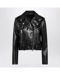 Balenciaga - Leather Biker Jacket - Lyst
