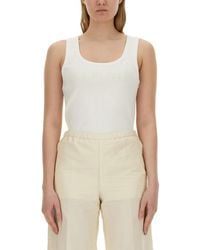 Moncler - Tops With Logo - Lyst