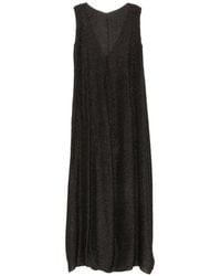 Cortana - Anhelo Silk Long Dress - Lyst